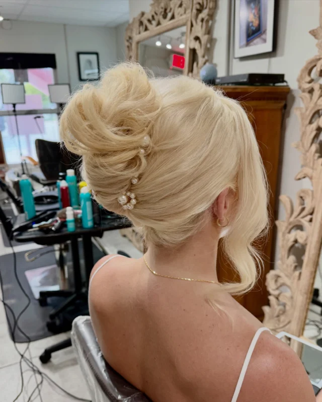 Kristina’s trial from yesterday 🤍 A gorgeous modern French twist—and the perfect excuse to talk about why we LOVE bridal trials.

While trials aren’t mandatory, they’re highly encouraged. They take away so much of the “what’s this going to look like?” anxiety before the wedding day. 

Ir’s a chance to make sure the style you chose is really the one, play with any adjustments, and honestly… it’s just so nice to meet you beforehand! 🥰

PRO TIP: If you have a rehearsal dinner or welcome party planned, schedule your trial that day! We’ll create your wedding-day look, take photos + notes, then take it down and restyle your hair so you can head out for the evening already glammed up. ✨
Two looks, one appointment—and one less thing to think about on the big day. 🤍
•
•
#keywestbride 
#keywestwedding 
#keywesthairandmakeup 
#keywesthairsalon
floridakeyswedding